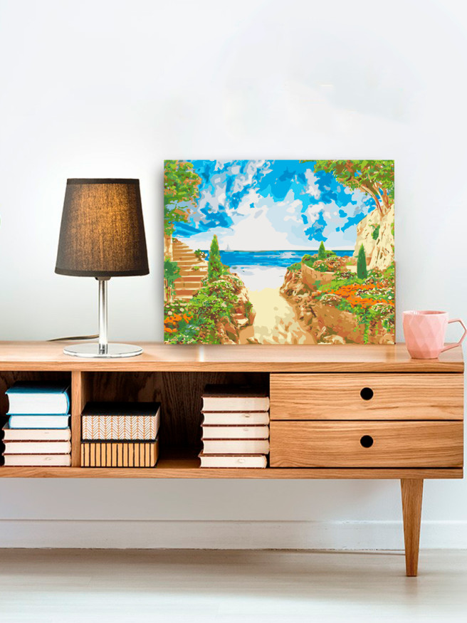 Raqamlar bo&amp;#039;yicha rasm &amp;quot;Dengiz manzarasi&amp;quot;