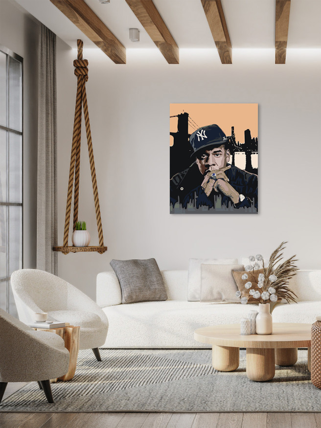 Raqamlar bo&amp;#039;yicha rasm &amp;quot; Jay-Z&amp;quot;