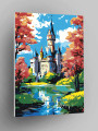 Картина по номерам &amp;quot;Красивый вид на замок&amp;quot;