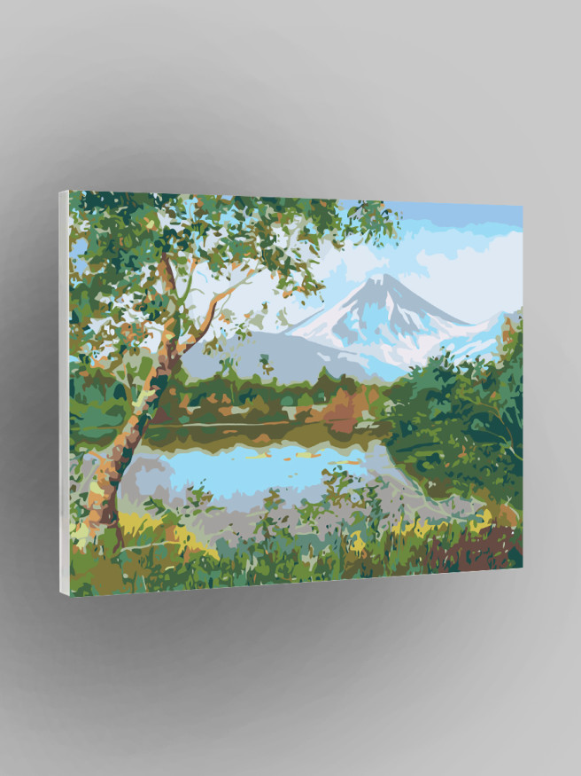 Raqamlar bo&amp;#039;yicha rasm &amp;quot;Tog&amp;#039;lar manzarasi&amp;quot;