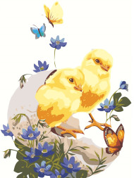 Raqamlar bo&#039;yicha rasm &quot;Tabiatdagi jo&#039;jalar&quot;