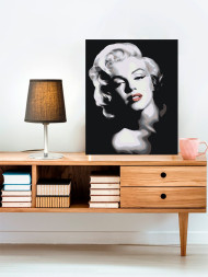 Raqamlar bo&#039;yicha rasm &quot;Merilin Monro&quot;