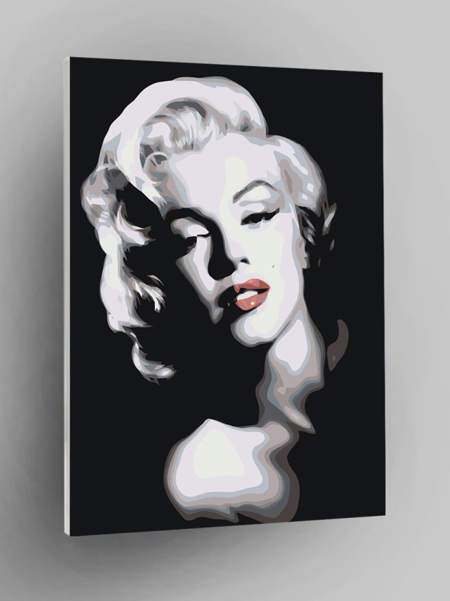 Raqamlar bo&amp;#039;yicha rasm &amp;quot;Merilin Monro&amp;quot;