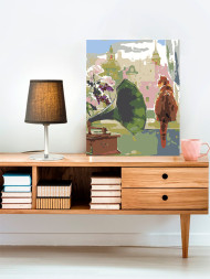 Картина по номерам "Музыкальный котик"