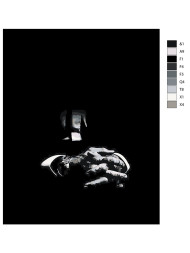 Картина по номерам &amp;quot;Мужские руки&amp;quot;