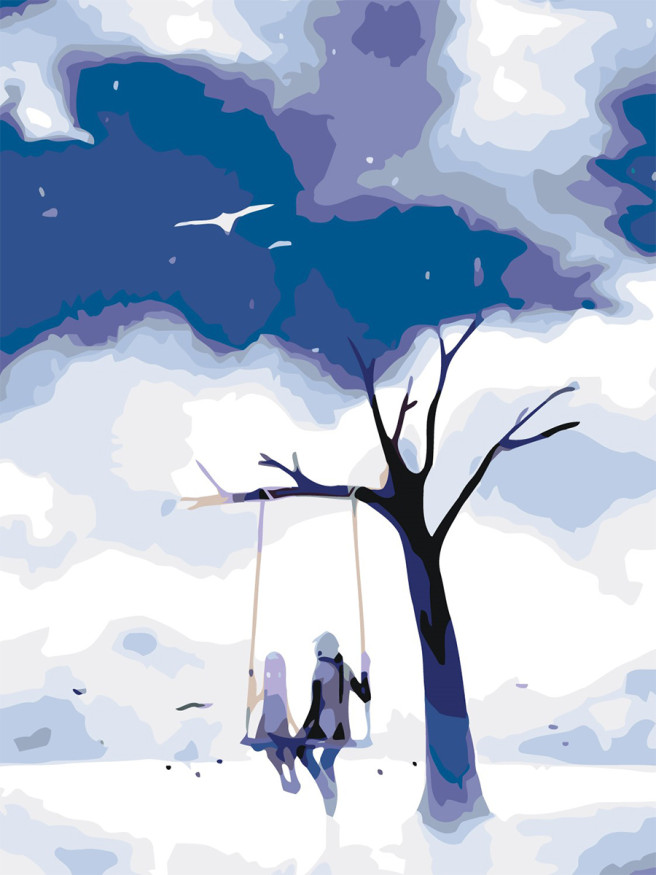 Картина по номерам &amp;quot;Пара&amp;quot;