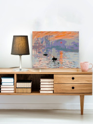 Картина по номерам &amp;quot;Клод Моне - Впечатление. Восходящее солнце&amp;quot;