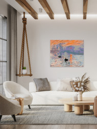 Картина по номерам &amp;quot;Клод Моне - Впечатление. Восходящее солнце&amp;quot;