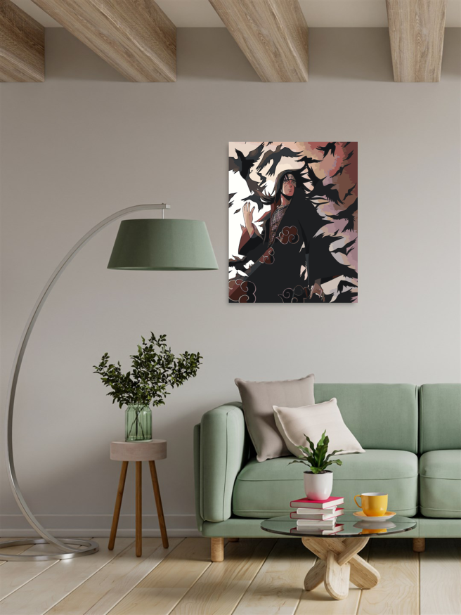 Raqamlar bo&amp;#039;yicha rasm &amp;quot;Naruto - Itachi Uchiha&amp;quot;