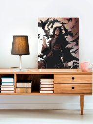 Raqamlar bo&#039;yicha rasm &quot;Naruto - Itachi Uchiha&quot;