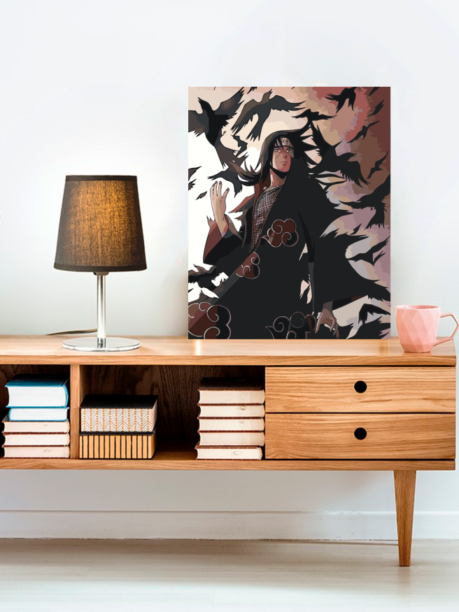 Raqamlar bo&amp;#039;yicha rasm &amp;quot;Naruto - Itachi Uchiha&amp;quot;