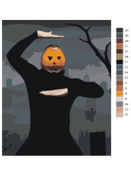 Raqamlar bo&#039;yicha rasm &quot;Mem Inson-qovoq raqsga tushmoqda 2&quot;