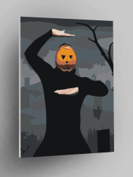 Raqamlar bo&#039;yicha rasm &quot;Mem Inson-qovoq raqsga tushmoqda 2&quot;