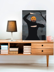 Raqamlar bo&#039;yicha rasm &quot;Mem Inson-qovoq raqsga tushmoqda 2&quot;