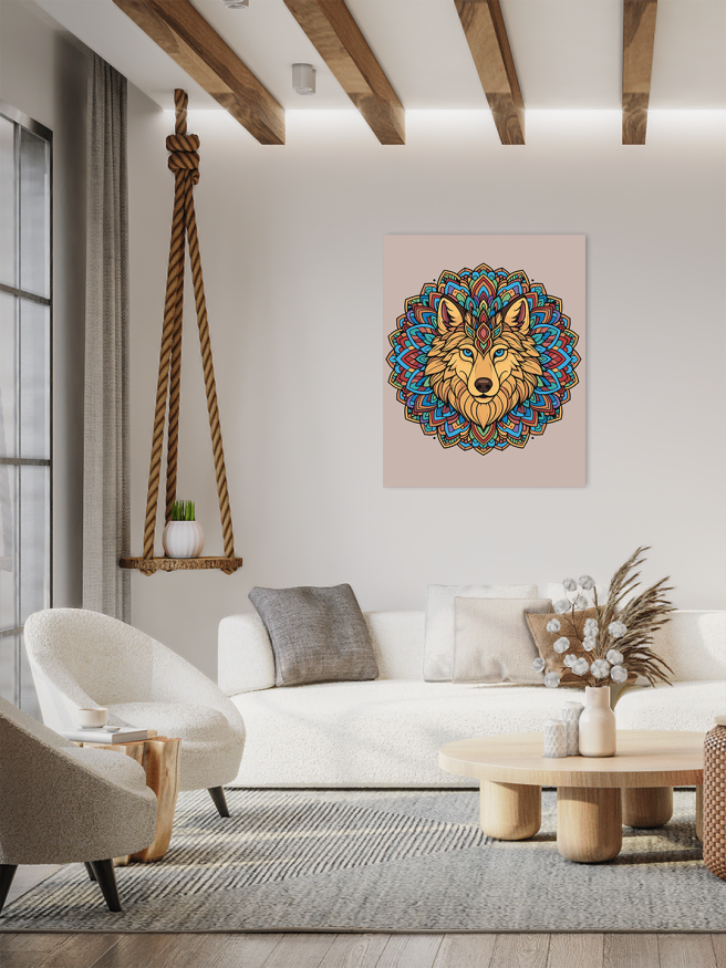 Raqamlar bo‘yicha rasm &amp;quot;Qo‘riqchi bo‘ri&amp;quot;