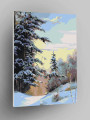 Картина по номерам &amp;quot;Зима в лесу&amp;quot;