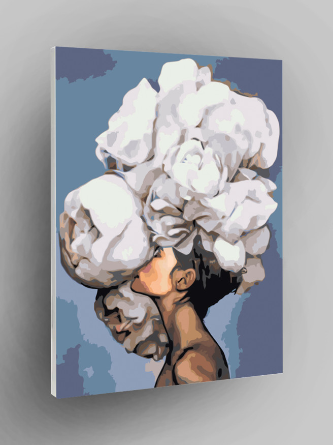 Raqamlar bo&amp;#039;yicha rasm &amp;quot;Boshdagi gul&amp;quot;