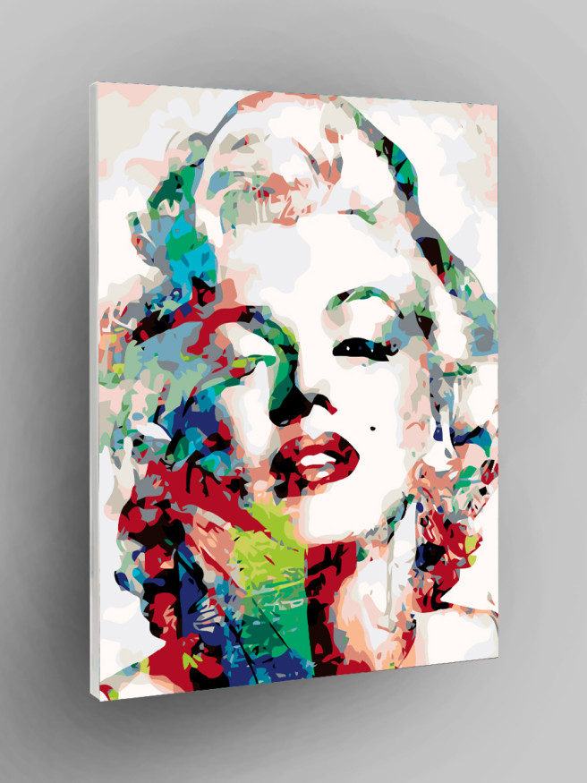 Raqamlar bo&amp;#039;yicha rasm &amp;quot;Merilin Monro&amp;quot;