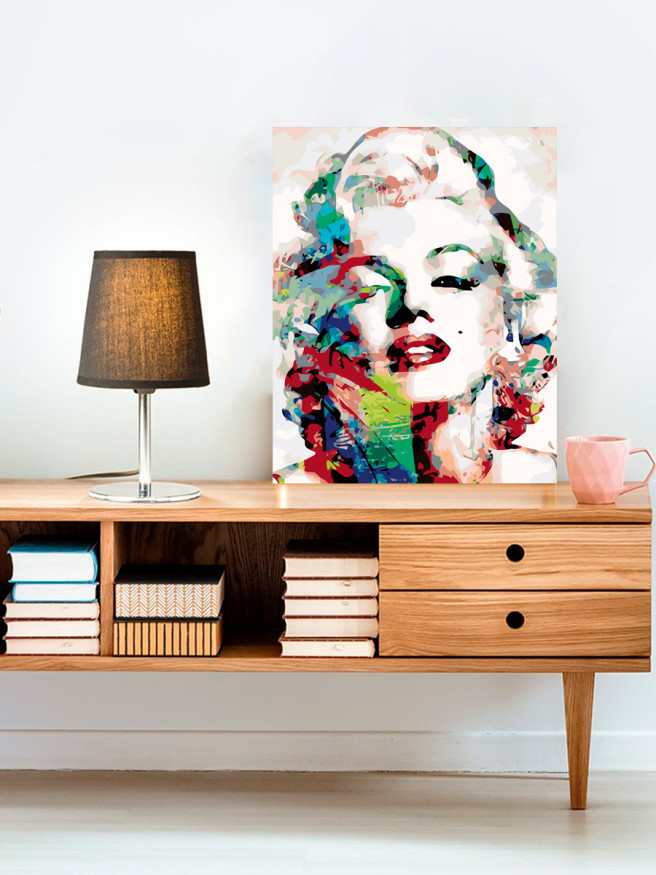 Raqamlar bo&amp;#039;yicha rasm &amp;quot;Merilin Monro&amp;quot;