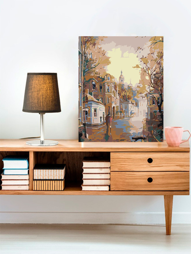 Raqamlar bo&amp;#039;yicha rasm &amp;quot;Shahar manzarasi&amp;quot;