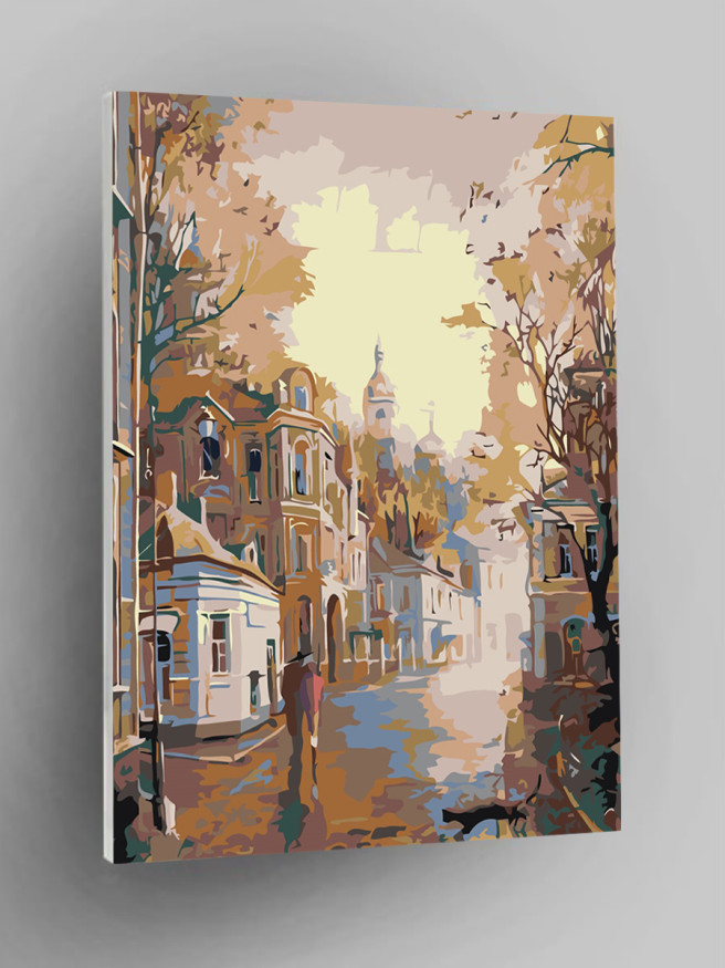 Raqamlar bo&amp;#039;yicha rasm &amp;quot;Shahar manzarasi&amp;quot;