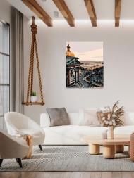 Картина по номерам &amp;quot;Питер с высоты&amp;quot;