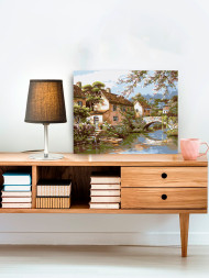 Raqamlar bo'yicha rasm "Qishloq"