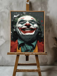 Постер на холсте &amp;quot;Улыбка Джокера навсегда&amp;quot;