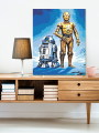 Raqamlar bo‘yicha rasm “Yulduzlar jangi: R2-D2 va C-3PO droidlari”