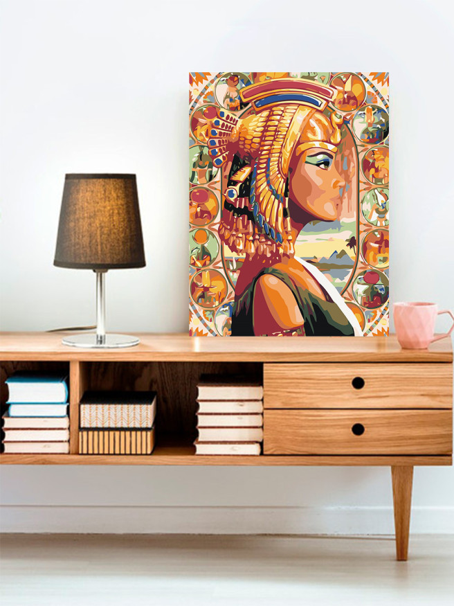 Картина по номерам &amp;quot;Египетская красавица&amp;quot;