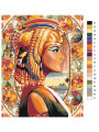 Картина по номерам &amp;quot;Египетская красавица&amp;quot;