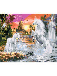 Raqamlar bo'yicha rasm "Yakkashoxlar bog'i"