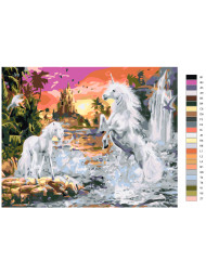 Raqamlar bo'yicha rasm "Yakkashoxlar bog'i"