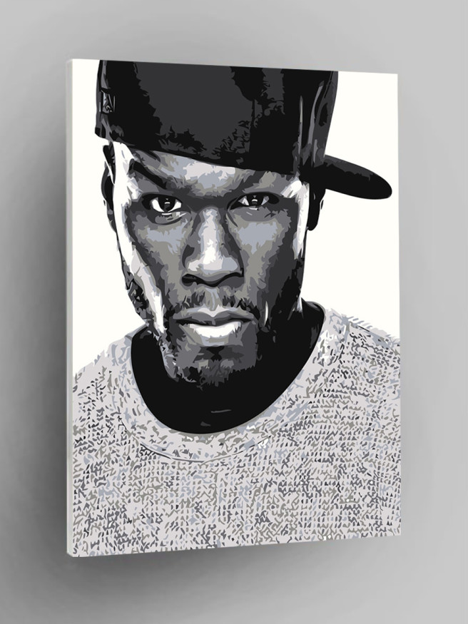 Raqamlar bo&amp;#039;yicha rasm &amp;quot;50 Cent&amp;quot;