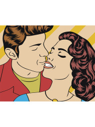 Картина по номерам &amp;quot;Влюблённая пара&amp;quot;