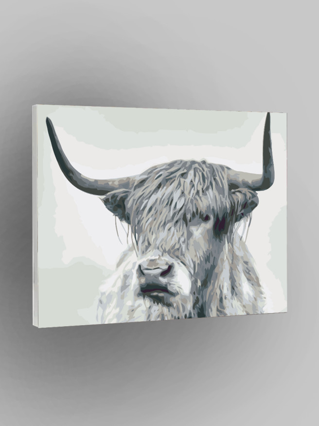 Картина по номерам &amp;quot;Серый бизон&amp;quot;