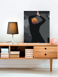 Raqamlar bo&#039;yicha rasm &quot;Mem Inson-qovoq raqsga tushmoqda 4&quot;