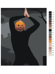 Raqamlar bo&#039;yicha rasm &quot;Mem Inson-qovoq raqsga tushmoqda 4&quot;