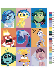 Raqamlar bo&#039;yicha rasm &quot;Boshqotirma&quot;