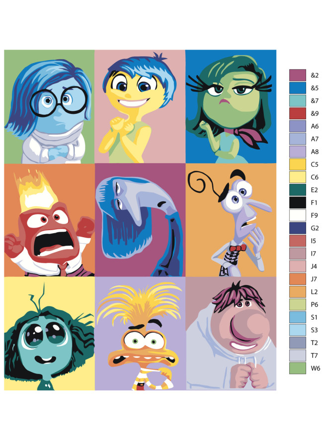 Raqamlar bo&amp;#039;yicha rasm &amp;quot;Boshqotirma&amp;quot;