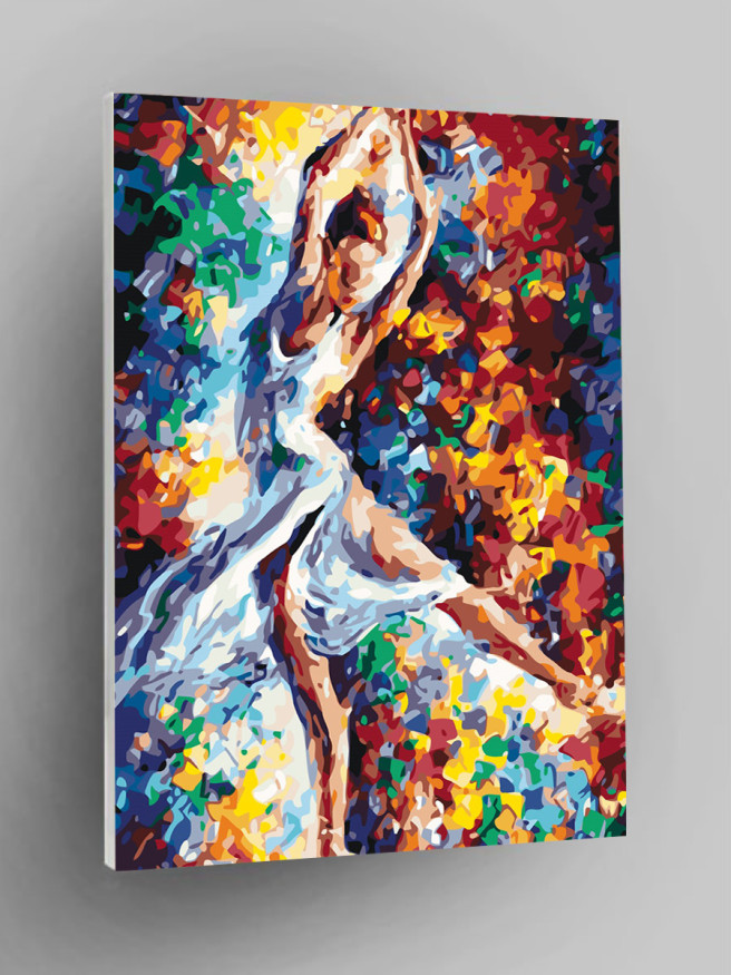 Raqamlar bo&amp;#039;yicha rasm &amp;quot;Aqlli balerina&amp;quot;