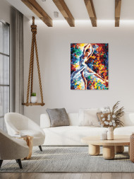 Картина по номерам &amp;quot;Изящная балерина&amp;quot;