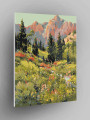 Картина по номерам &amp;quot;Вид на летний лес&amp;quot;