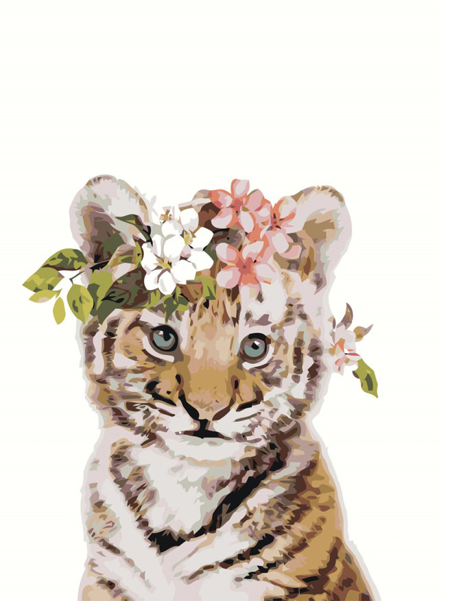 Raqamlar bo&amp;#039;yicha rasm &amp;quot;Yo&amp;#039;lbars bolasi&amp;quot;