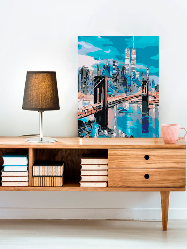 Raqamlar bo&amp;#039;yicha rasm &amp;quot;Bruklin ko&amp;#039;priki&amp;quot;