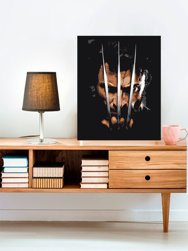 Raqamlar bo&amp;#039;yicha rasm &amp;quot;Wolverine&amp;quot;