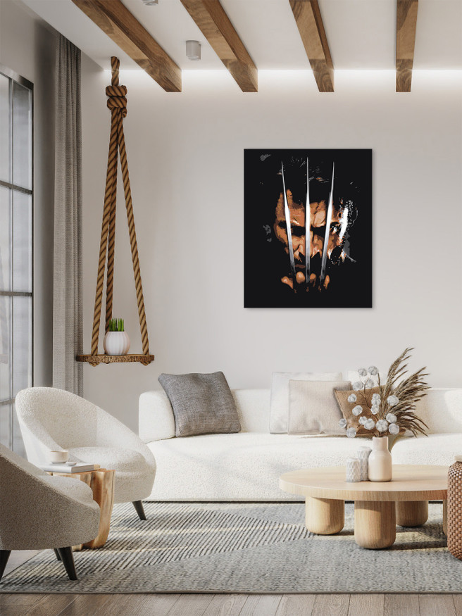 Raqamlar bo&amp;#039;yicha rasm &amp;quot;Wolverine&amp;quot;