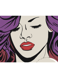 Картина по номерам &amp;quot;Рианна&amp;quot;