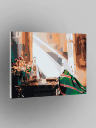 Картина по номерам "Монах молится"