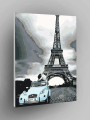 Картина по номерам &amp;quot;Машина у Эйфелевой Башни&amp;quot;